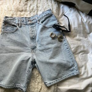 High Waisted Vintage Mom Jean Shorts